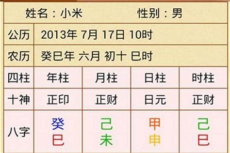 計算五行|生辰八字算命,生辰八字查詢,免費排八字,君子閣線上算八字免費測試